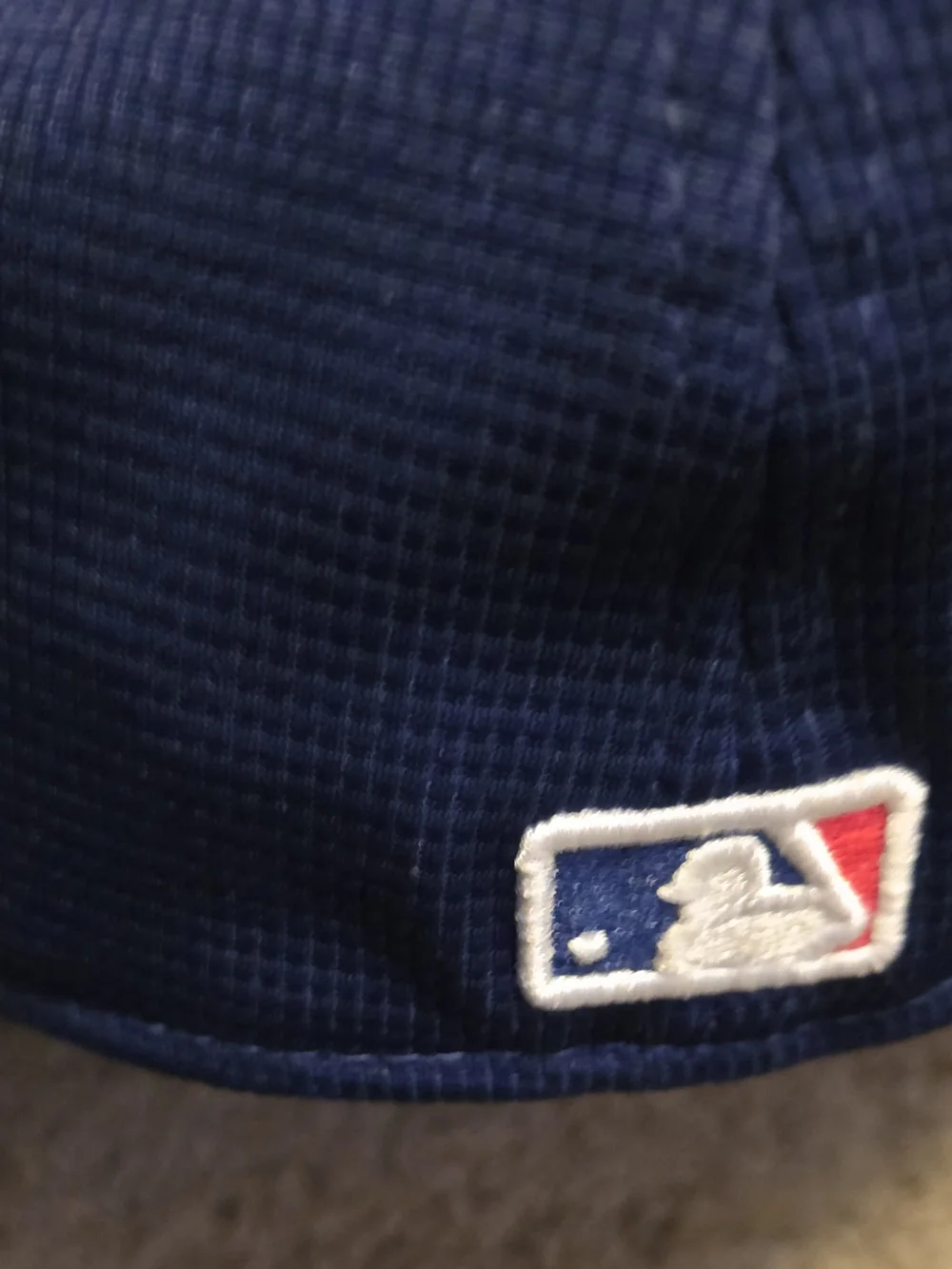 New Era 59FIFTY Fitted Cap - Navy & Red with Green Mascot